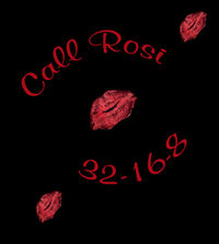 ♥Call Rosi 32-16-8 ♥ ...immer für dich da....♥