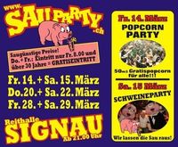 Die Sauparty ! Popcorn-Party @