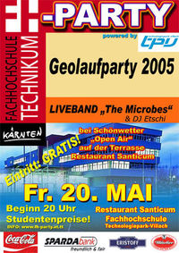 GEO Lauf Party 2005@Fachhochschule Kärnten