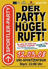 Die originale Sportler-Party@Uni-Sportzentrum