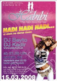 Habibi dein neuer orient club@chrom enns