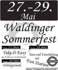 Waldinger Sommerfest@Schned in Purwörth