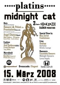 "midnight cat presents 2 years shakerzh@Platins Club