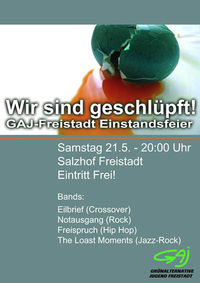 GAJ Freistadt Einstandsfest@Salzhof Freistadt