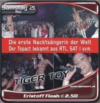 Tiger-Toy erste Nacktsängerin@Spessart