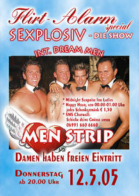 Flirt Alarm - Sexplosiv Men Strip@Disco Schatzi