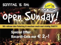 Open Sunday@Disco Tonight