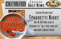 Spagetti Night@Cheeese