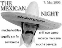 Mexican Night@Bar Metternich