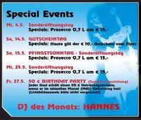 50 €uro Birthday Party@Havanna (Nachtmeile)