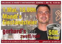 Mandi's Einstandsfeier@Gerhard's Bar