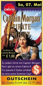 Captain Morgan Pirate Night@Cabrio