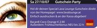 Gutschein Party@Lava Lounge Linz