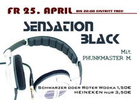 Sensation Black mit Phunkmaster M. im P2@P2