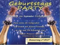 Geburtstags-Party@Partystadl