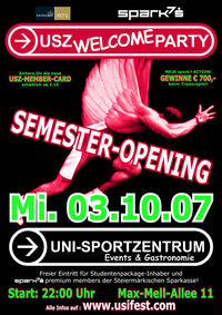 USZ Welcome Party@Uni-Sportzentrum