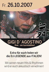 Gigi D`Agostino live@Tanzpalast Oepping