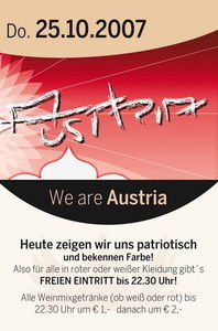 We are Austria@Tanzpalast Oepping