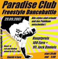 Freestyle Dancebattle@Paradise Club