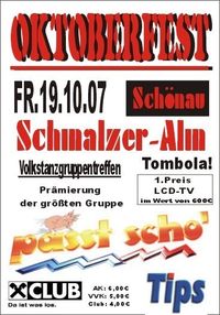 Oktoberfest@Schmalzer-Alm