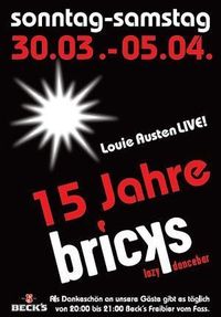 15 Jahre Bricks - Parasolias Empfehlung@Bricks - lazy dancebar