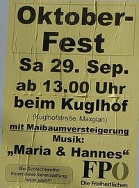 Oktoberfest@Kugelhof -Maxglan