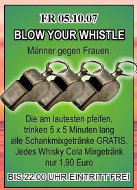 Blow your whistle@Ballhaus Freilassing