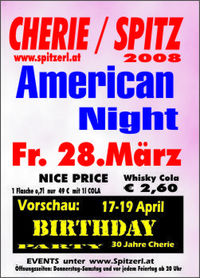 American Night@Tanzcafe Cherie Spitz