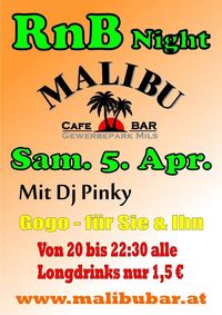 RnB Night@Cafe Bar Malibu