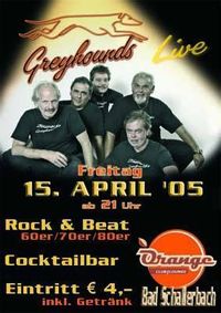 Greyhounds Live@Orange Club / Lounge