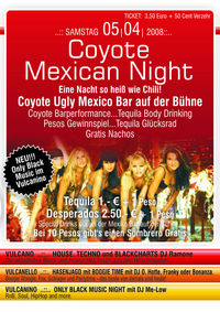 Coyote Mexican Night@Vulcano