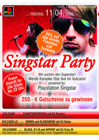Singstar Party@Vulcano
