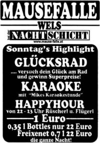 Karaoke & Glücksrad@Nachtschicht