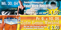Zipfer Lemon Weekend@Amadeus Dancefactory