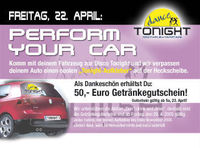 Perform your Car@DanceTonight