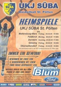 UKJ SÜBA Heimspiel@NÖ Landessportschule