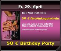 50 €uro Birthday Party@Pasha