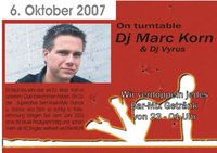 DJ Marc Korn im Club Cinema