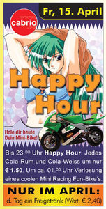 Happy Hour mit Minibike-Verlosung