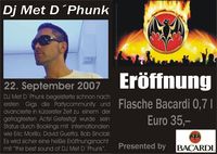 Opening mit DJ Met D´Phunk