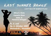 Last Summer Dance@direkt neben Lokalbahn