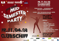 Students 4 Students Mid Semester Party@Clubschiff