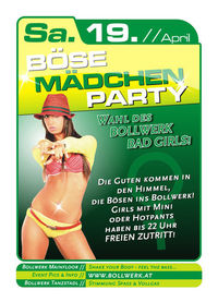 Böse Mädchen Party@Bollwerk Klagenfurt