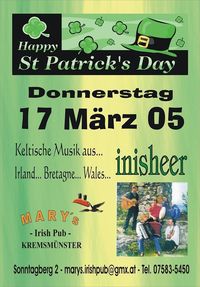 St. Patrick´s Day@Marys Irish Pub