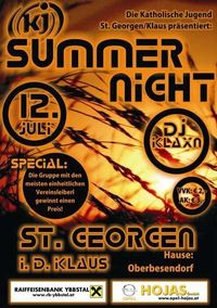 Summernight@St.Georgen i. d. Klaus