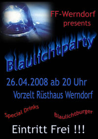 Blaulichtparty@Rüsthaus Werndorf