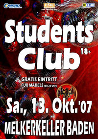 Students Club@Melkerkeller Baden