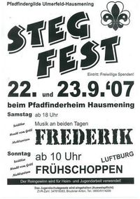 Stegfest der Pfadfindergilde@Pfadfinderheim