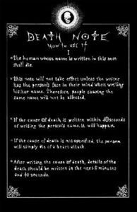 Gruppenavatar von † Death Note † freaQs