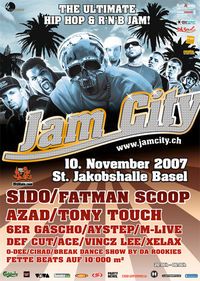 Jam City - the ultimate Hip hop Jam@St. Jakobshalle